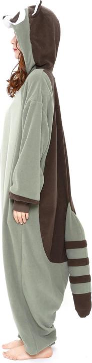 Actual product image Metamorph Kigurumi: Raccoon (M, L)