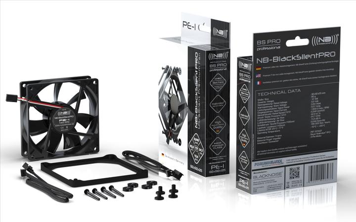 Immagine prodotto Noiseblocker BlackSilentPro-Series PE-P (92 mm, 1 x)
