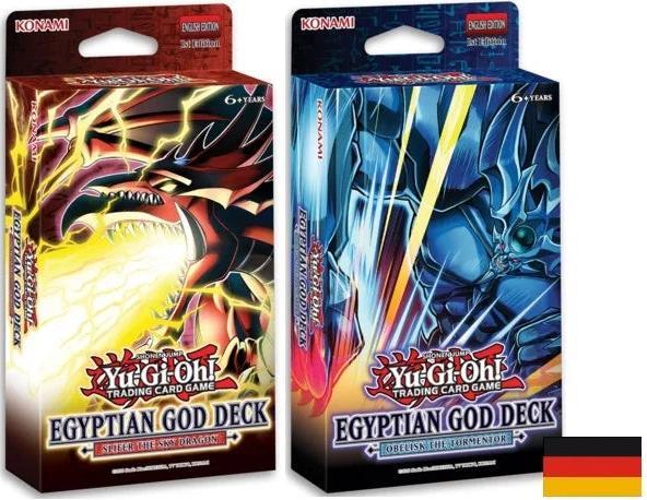 Tinisu Yu-Gi-Oh! Egyptian God-Deck: Slifer der Himmelsdrache TCG DE (Deutsch, Booster Pack)