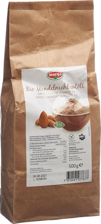 Image du produit Morga Farine d'amandes (500 g)