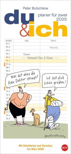 Produktbild Peter Butschkow: Planer für zwei - Du & (Harter Einband, Deutsch)