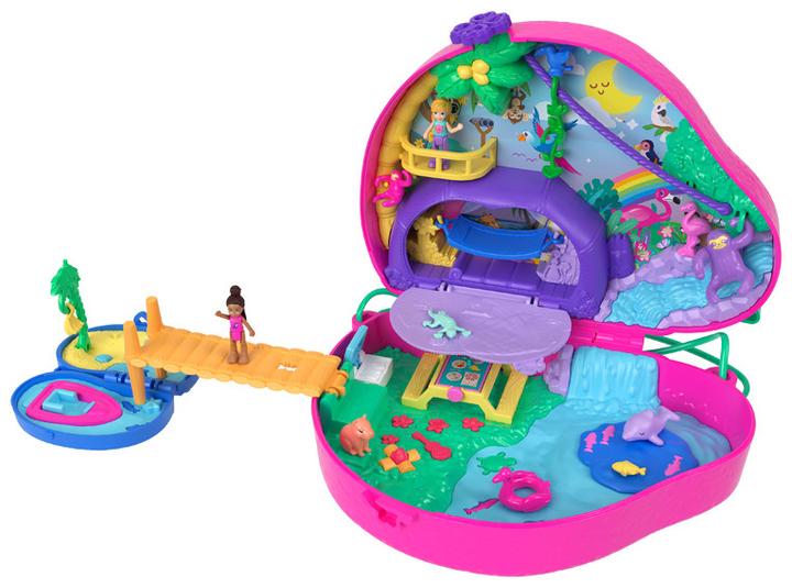 Actual product image Polly Pocket Sloth Family 2-in-1 Purse Compact