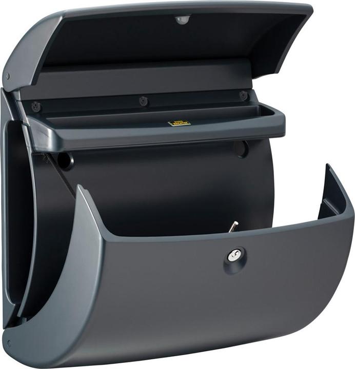 Actual product image Burg Wächter Plastic letterbox PEARL 886 GR
