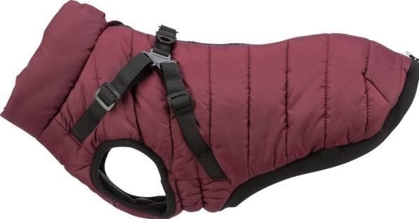 Trixie Pirou manteau d'hiver en harnais, S : 40 cm, sangria (S, Manteau pour chien)
