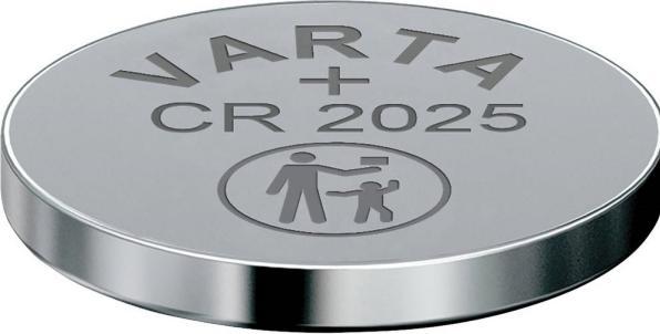 Actual product image Varta Electronics CR2025 (5 pcs., CR2025, 165 mAh)