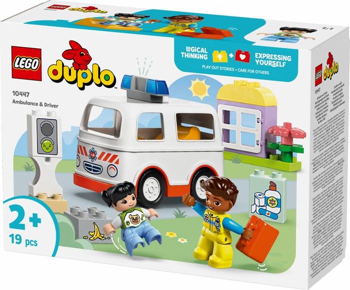 Produktbild LEGO Rettungswagen mit Fahrer (10447)