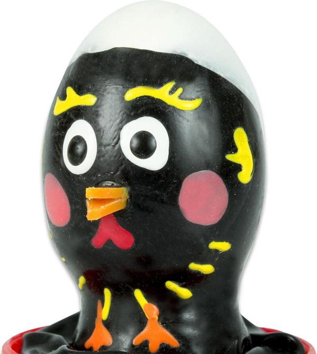 Actual product image Condomerie Hand-painted joke condom bird chick in black (1 pcs.)
