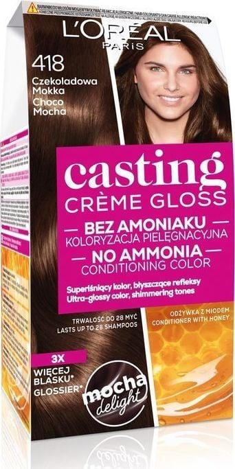 Immagine prodotto L'Oréal Paris L'Oreal Casting Creme Gloss Tintura per capelli 418 Cioccolato Moka (418 Cioccolato Moka)