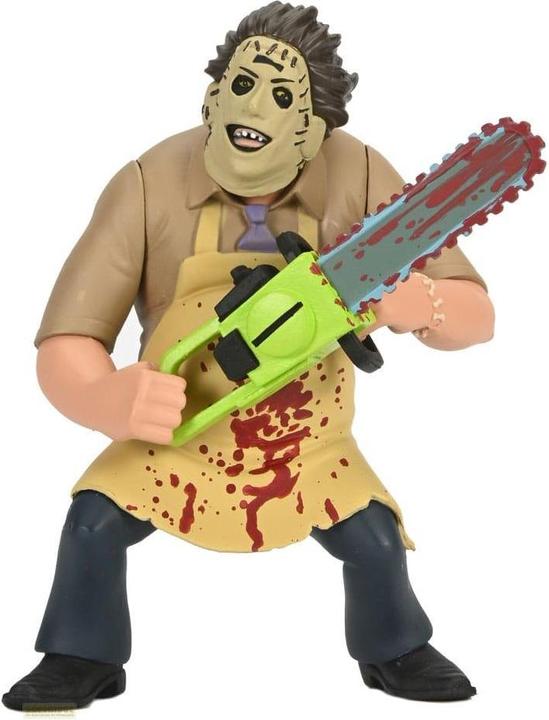Immagine prodotto Neca Texas Chainsaw Massacre Toony Terrors action figure 50th Anniversary Leatherface (Bloody) 15 cm