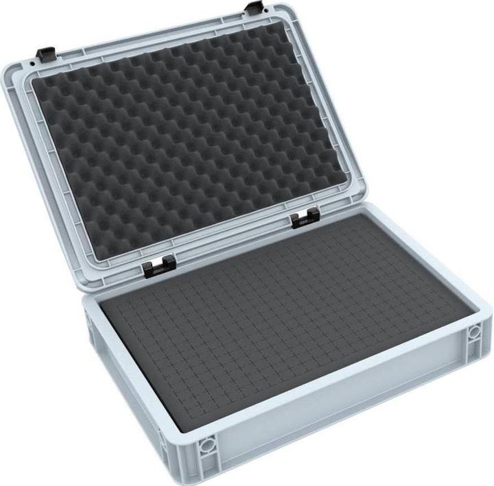 Immagine prodotto Feldherr EB40SET - ED 43/75 HG Contenitore Euro / Eurobox con coperchio incernierato 400 x 300 x 90 mm