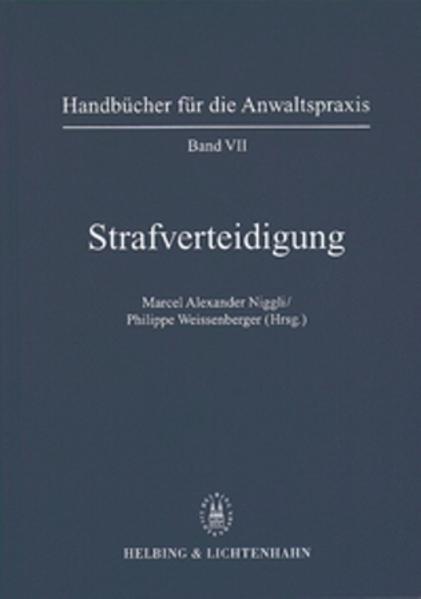 Actual product image Strafverteidigung (German, Philippe Weissenberger, 2002)
