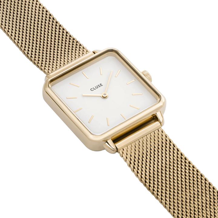 Image du produit Cluse La Tétragone Mesh Gold (Montre analogique, 28 mm)