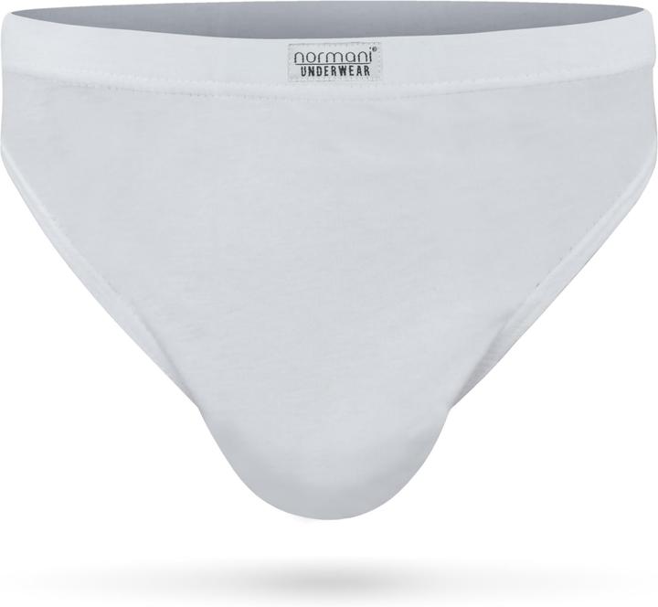 Produktbild Normani 3 Stück Herren Slips aus 100 % Baumwolle (M, 3er Pack)