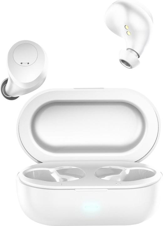 4smarts In-Ear-Kopfhörer Eara Core Weiss (keine Geräuschunterdrückung, 4 h, Kabellos)