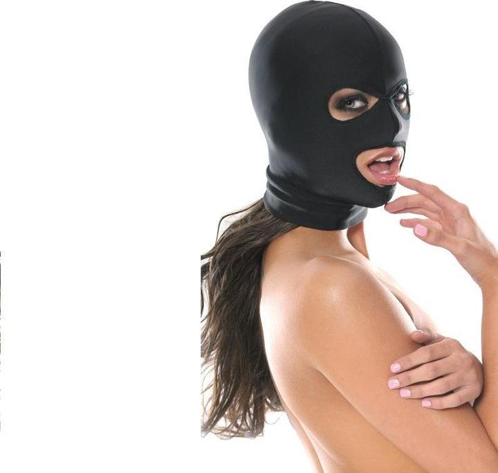 Actual product image Fetish Collection 3 Hole Hood