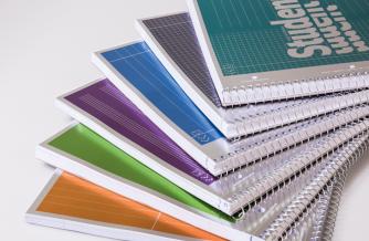 Actual product image Collegeblock Premium (A4, Plain, Soft cover)