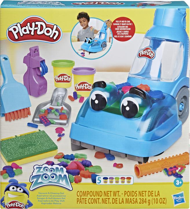 Actual product image Play-Doh PD Zoom Zoom Suction and Cleanup Set