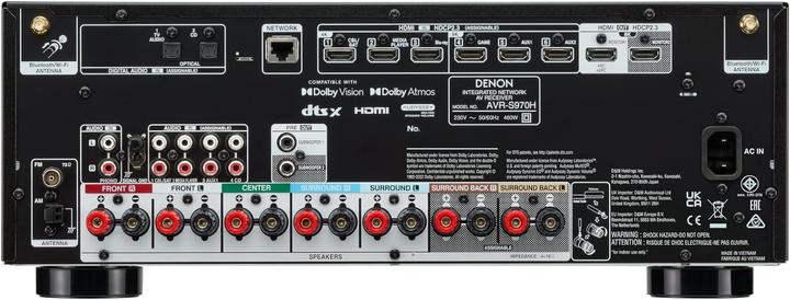 Immagine prodotto Denon AVR-S970H (7.1 canali, FM, AM)