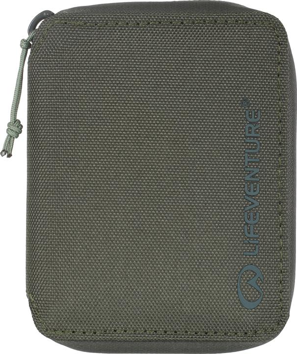 Lifeventure RFID Bi-Fold Wallet, Recycled, Olive