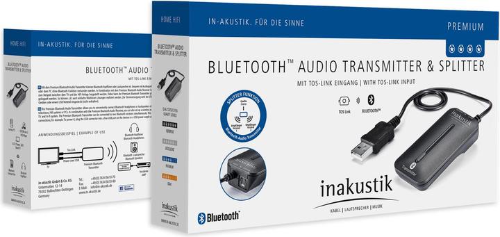 Produktbild Inakustik Bluetooth Audio Transmitter (Sender & Empfänger)