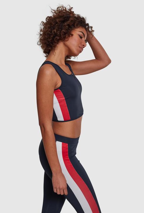 Produktbild Urban Classics Ladies Side Stripe Cropped Zip Top (S)