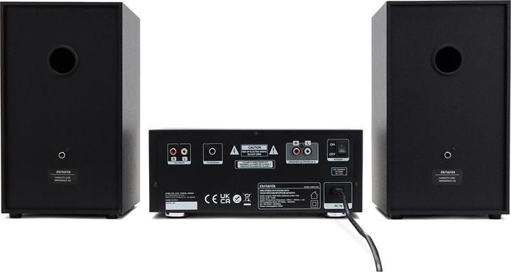 Actual product image Aiwa MSBTU-500 Stereo System Bluetooth®, AUX, CD, USB, FM, 50W Black (Bluetooth, CD player, 1x 50 W)