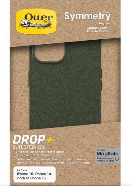 Immagine prodotto OtterBox Symmetry Cactus Leather mit MagSafe (Apple iPhone 15)
