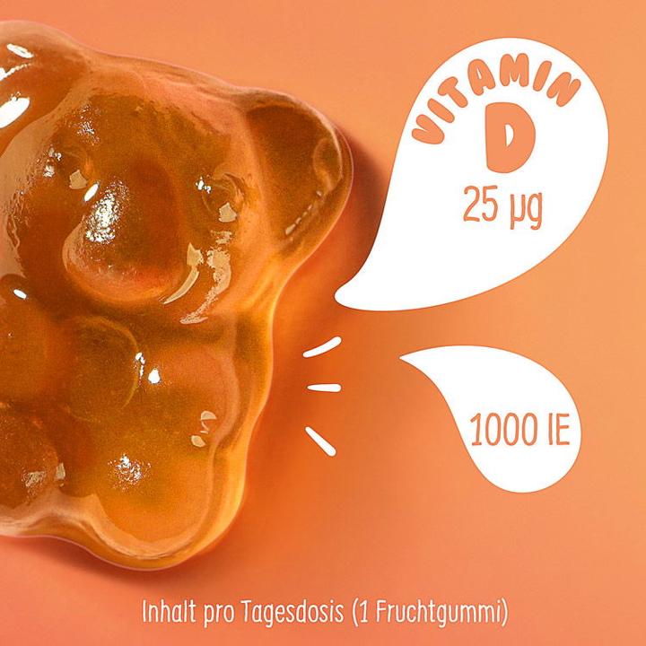 Image du produit Immufit Gomme aux fruits avec vitamine D vegan (60 pièce(s), 150 g)