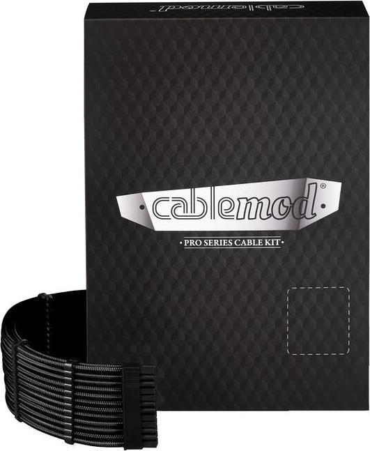 Actual product image CableMod C-Series Pro ModMesh Sleeved 12V-2x6 12VHPWR Dual StealthSense Cable Kit for Corsair RMi, R