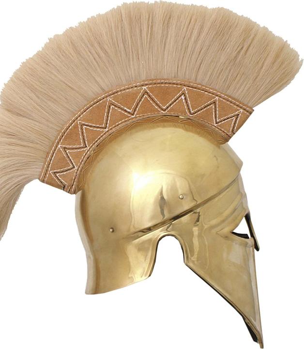 Immagine prodotto Battle Merchant Elmo corinzio italiano con cimiero in ottone