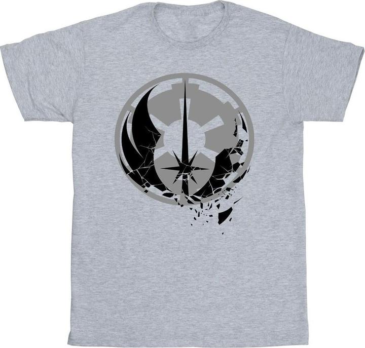 Star Wars ObiWan Kenobi Fractured Logos TShirt (M)