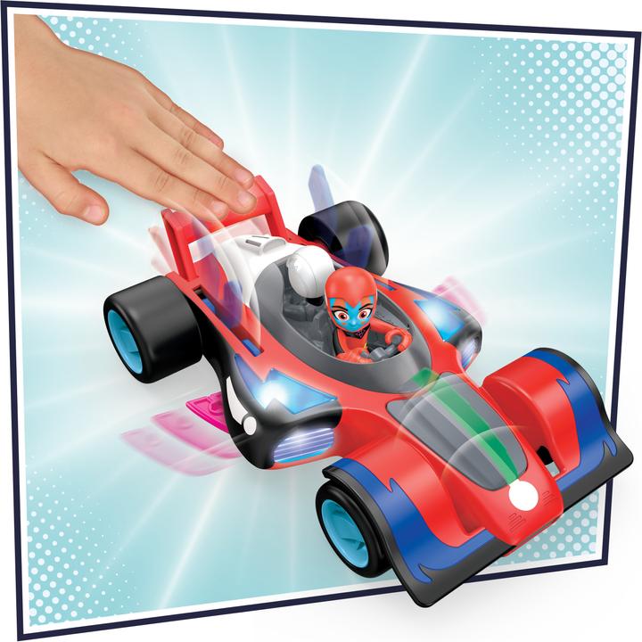 Produktbild PJ Masks Animal Power Blitz-Flitzer Vorschulspielzeug, verwandelbares Auto mit Lichtern und Geräusch