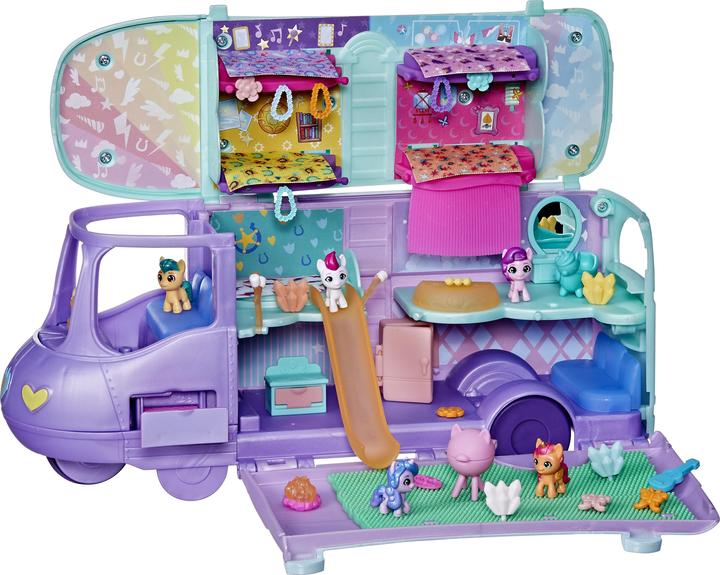 Immagine prodotto My Little Pony Mini World Magic Mare Stream, Set di gioco per camper