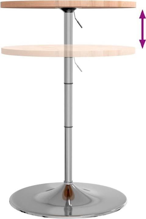 Immagine prodotto VidaXL Tavolo da bar Ø60 x 90,5 cm in faggio