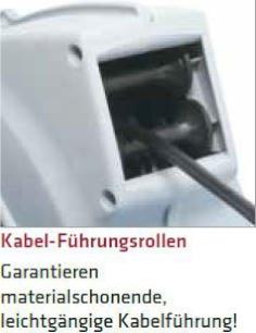 Actual product image Elmag Automatic cable reel for hobby and industry. (15 m, 12.50 mm²)
