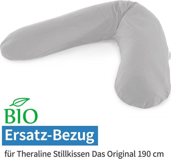 Produktbild Theraline Stillkissen Ersatzbezug für Stillkissen Das Original BIO-Jersey