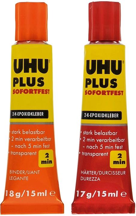 Produktbild UHU Plus Sofortfest (35 g, 35 ml)
