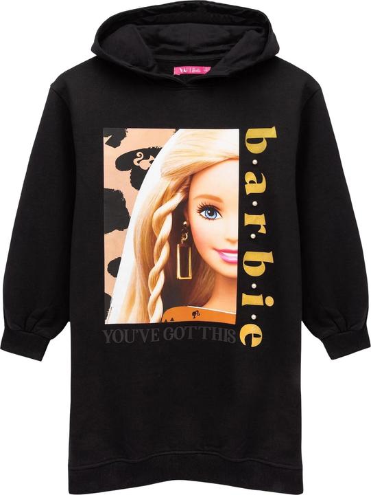 Produktbild Barbie Motivierendes Kapuzenkleid Mädchen (104)