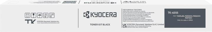 Immagine prodotto Kyocera Toner schwarz TK-6355 ca. 40.000S. TA MZ5001/MZ6001/MZ7001