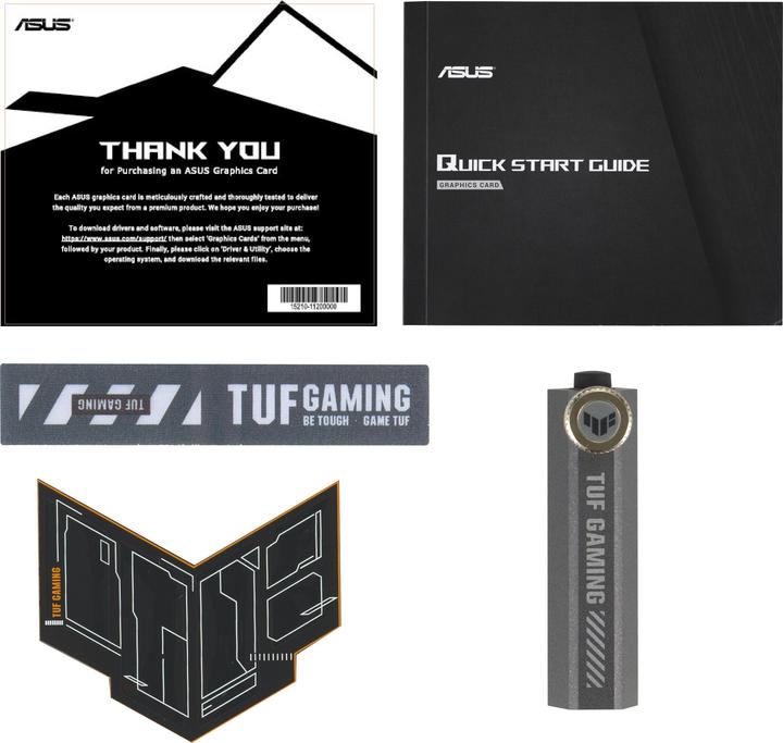 Image du produit ASUS TUF RX 9070 XT GAMING OC (16 Go)
