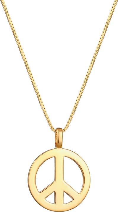 Produktbild Kuzzoi Peace-Zeichen (925er Sterling Silber, 60 cm)
