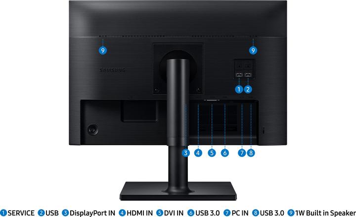 Produktbild Samsung F24T450GYU (1920 x 1200 Pixel, 24")