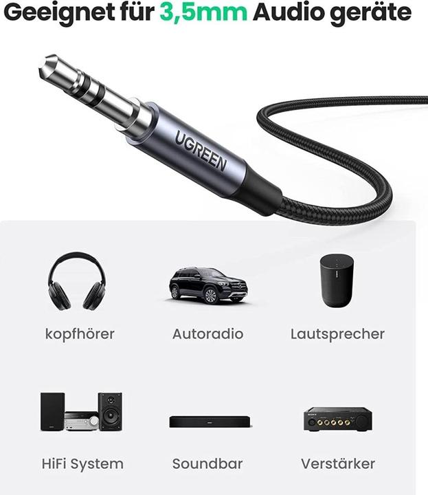 Produktbild Ugreen USB C — 3.5mm (1 m, USB)