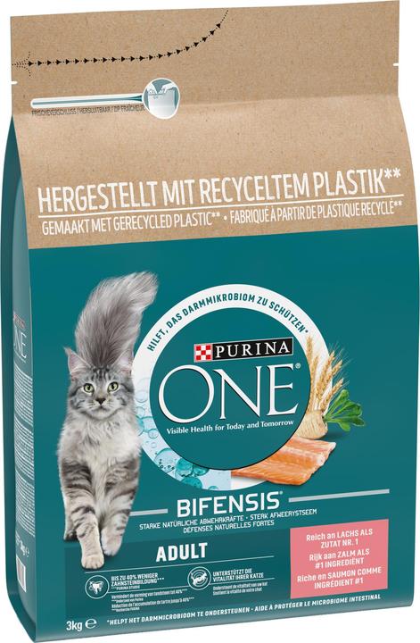 Purina ONE Lachs und Vollkorn (Adult, 1 Stk., 3000 g)