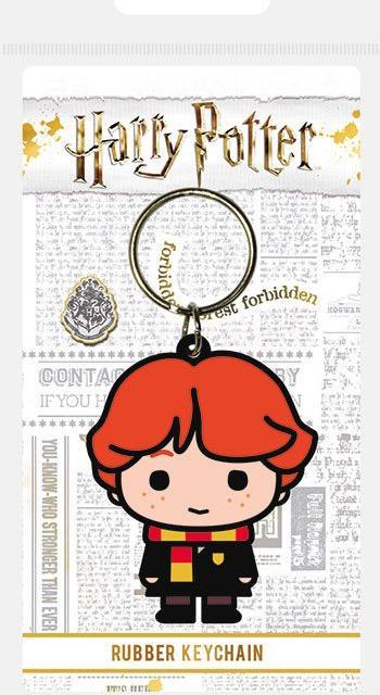 Pyramid Harry Potter Rubber Schlüsselanhänger Chibi Ron 6 cm
