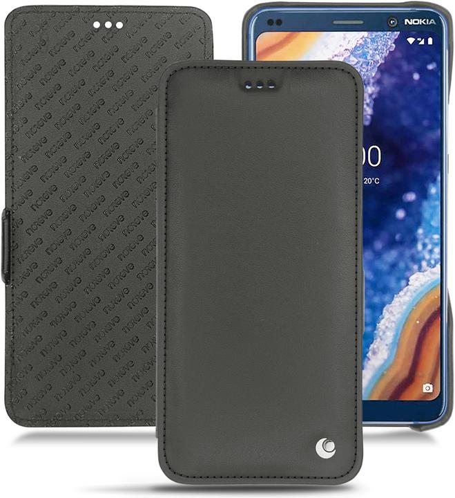Productafbeelding Noreve Lederen omslag horizontaal (Nokia 9 PureView)