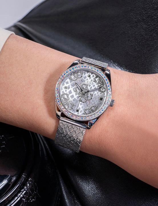 Image du produit Guess - Montre analogique pour dames, ton argent, GW0748L1