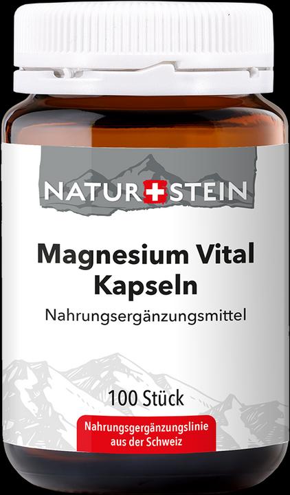 Actual product image Naturstein Magnesium Vital (100 Piece, Capsules, 168 g)
