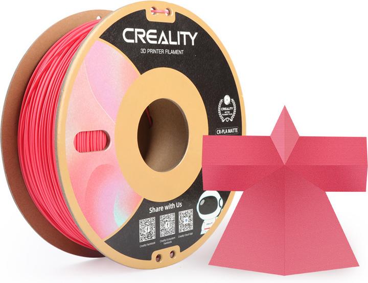 Actual product image Creality Strawberry red (PLA, 1.75 mm, 1000 g, Red)