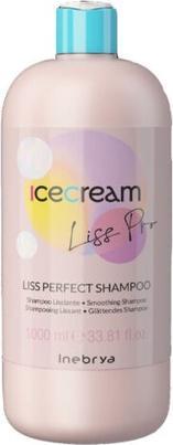 Produktbild Inebrya Ice Cream Liss Perfect szampon wygładzający włosy 1000ml (1000 ml, Flüssiges Shampoo)